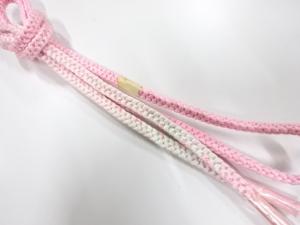 未使用品　正絹　手組帯締め